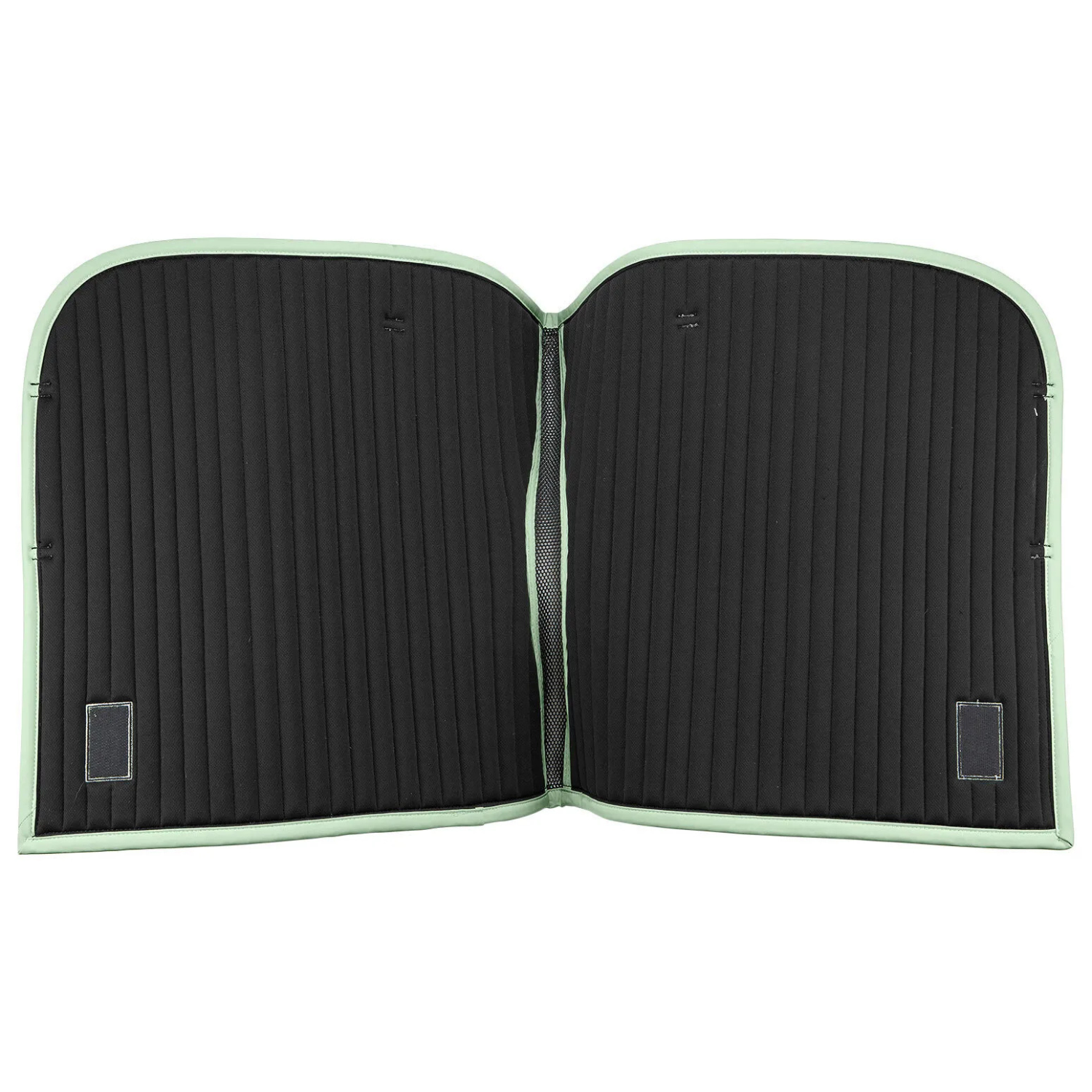 Thijs | Mint Green Padded Dressage Saddle Pad with Piping - Saddle Pad
